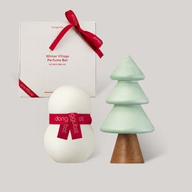 DONGGUBAT Perfume Line Winter Village Perfume Bar Set All In One Soap Diffuser Interior Gift _ Made in Korea